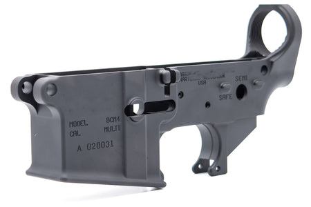 Bomber CNC Ai BC* Style Lower Receiver for Marui TM MWS GBB ( Black ) ( Nova )