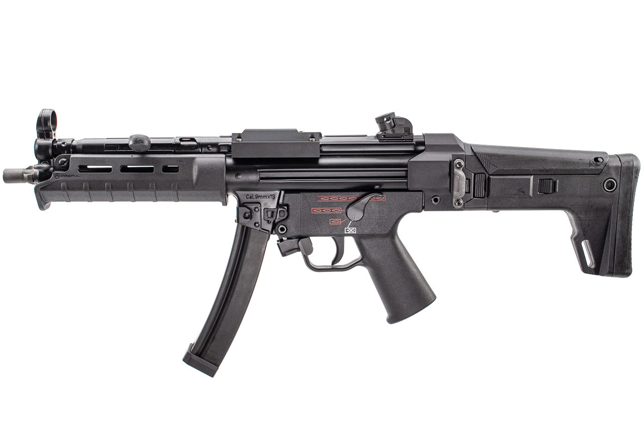 Bow Master GMF Folding Stock For UMAREX / VFC HK53 MP5 GBB & Marui TM MP5A5 Next Gen AEG Series ( Masada Style Multi-Adjustable )