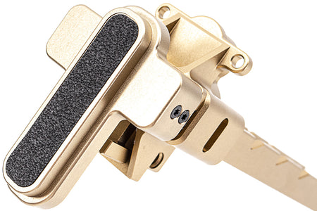 Bow Master x GMF 5 Position Buttstock for UMAREX / VFC MP5K GBB Series ( Gold DE )