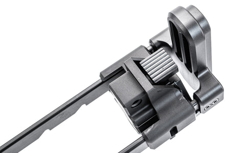 Bow Master x GMF 5 Position Buttstock & Picatinny Rail M1913 20mm Stock Adapter for UMAREX / VFC HK53 MP5 GBB Series & TM MP5A5 Next Gen AEG Series