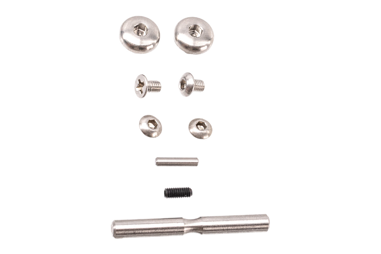 Bomber CNC Aluminum INF Style Compact Grip For Marui TM Hi-Capa GBBP Series -Silver