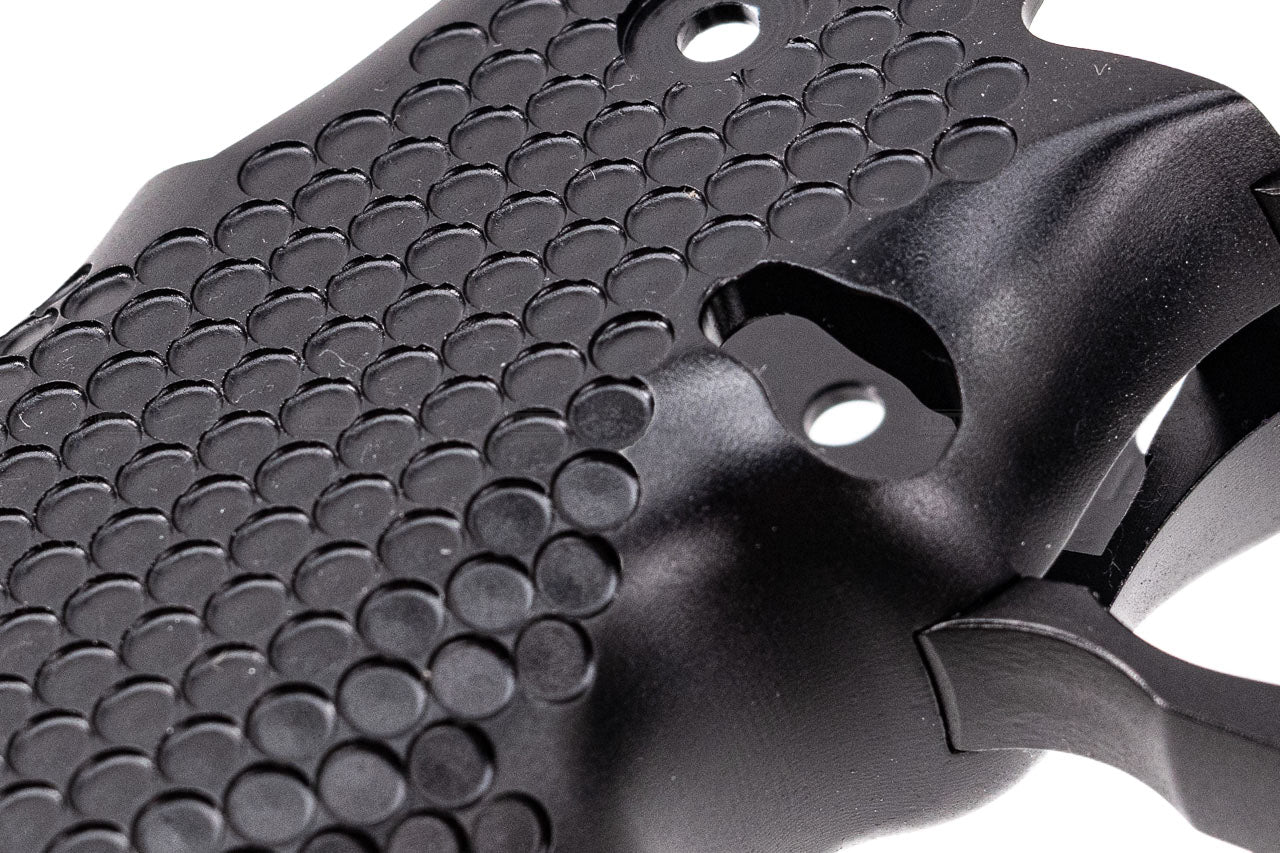 Bomber CNC Aluminum INF Style Compact Grip For Marui TM Hi-Capa GBBP Series -Silver