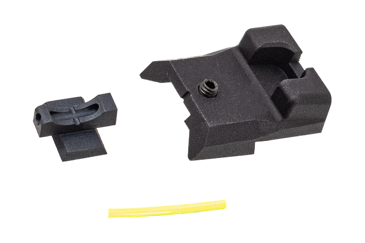 Bomber CNC Aluminum ST* Style P 2011 9mm 4.15" Slide Set For Marui TM Hi-Capa GBBP Series -Titanium Grey