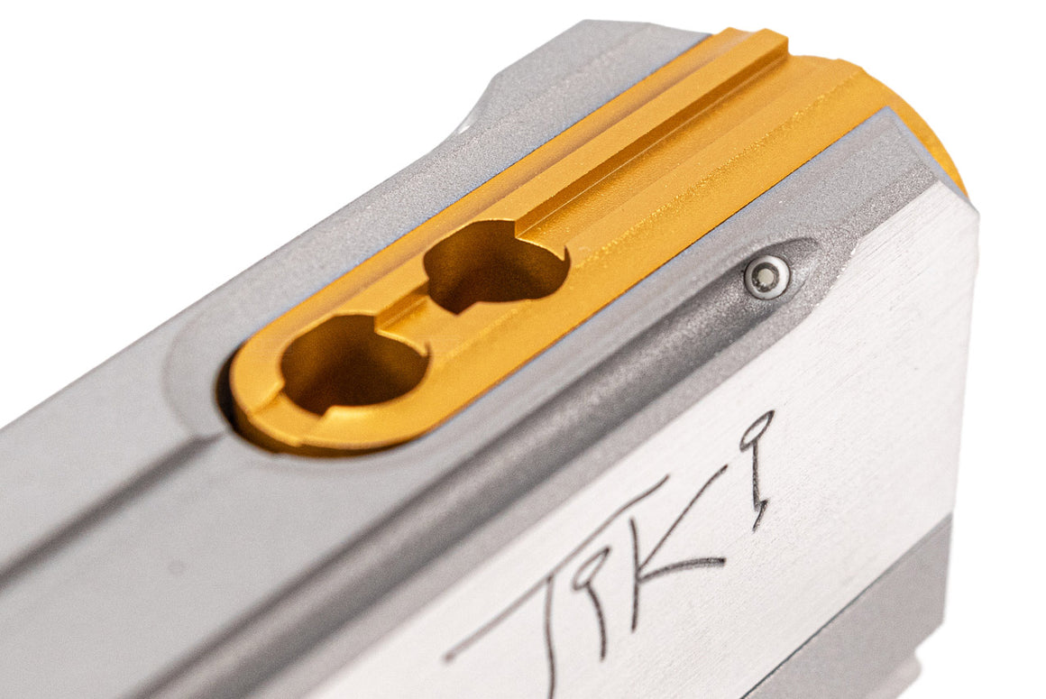 Bomber CNC Aluminum 3.9" SV TIKI Style Slide & Frame Kit For Marui TM Hi-Capa GBBP Series