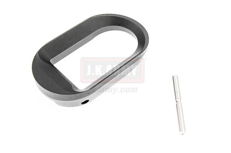 Bomber CNC Aluminum TT Type Magwell for Marui Hi-Capa GBB Series ( Titanium Grey )