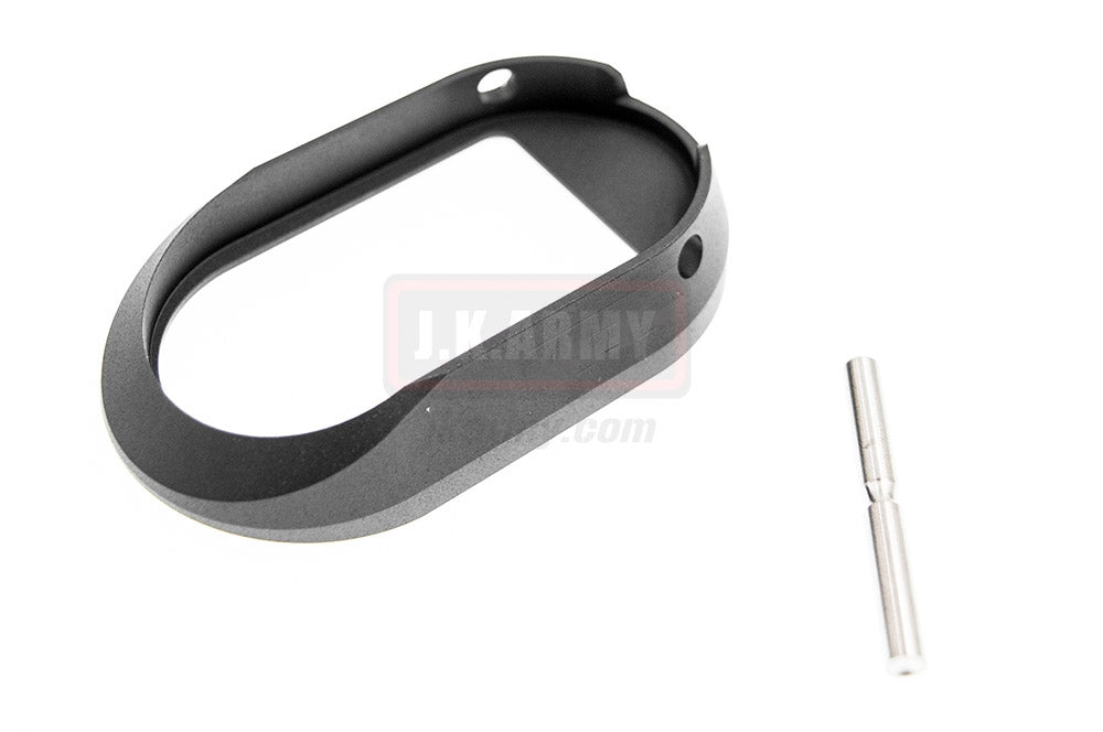 Bomber CNC Aluminum TT Type Magwell for Marui Hi-Capa GBB Series ( Titanium Grey )