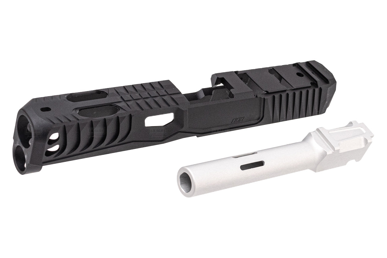 Bomber CNC Aluminum G47 NOS XP Style Slide Set For Umarex VFC Glock 17 Gen5 GBBP