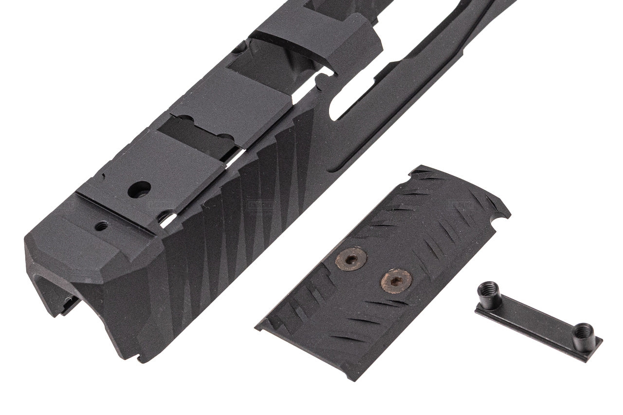 Bomber CNC Aluminum G47 NOS XP Style Slide Set For Umarex VFC Glock 45 GBBP