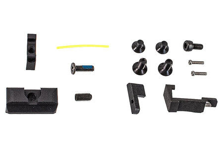 Bomber CNC Aluminum T Style G19 RMR Cut Slide Set For Marui TM G19 Gen3 GBBP -Silver