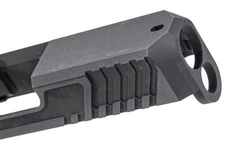 Bomber CNC Aluminum T Style G26 Slide Set For Marui TM G26 GBBP Series -Silver