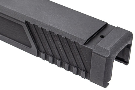 Bomber CNC Aluminum T Style G26 Slide Set For Marui TM G26 GBBP Series -Silver