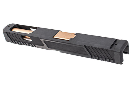 Bomber CNC Aluminum T Style G34 Slide Set For Marui TM G17 / G34 Gen3 GBBP Series