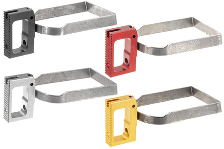 Bomber CNC Aluminium SV Style Flat Trigger For TM Hi-Capa GBBP Airsoft Series-Silver