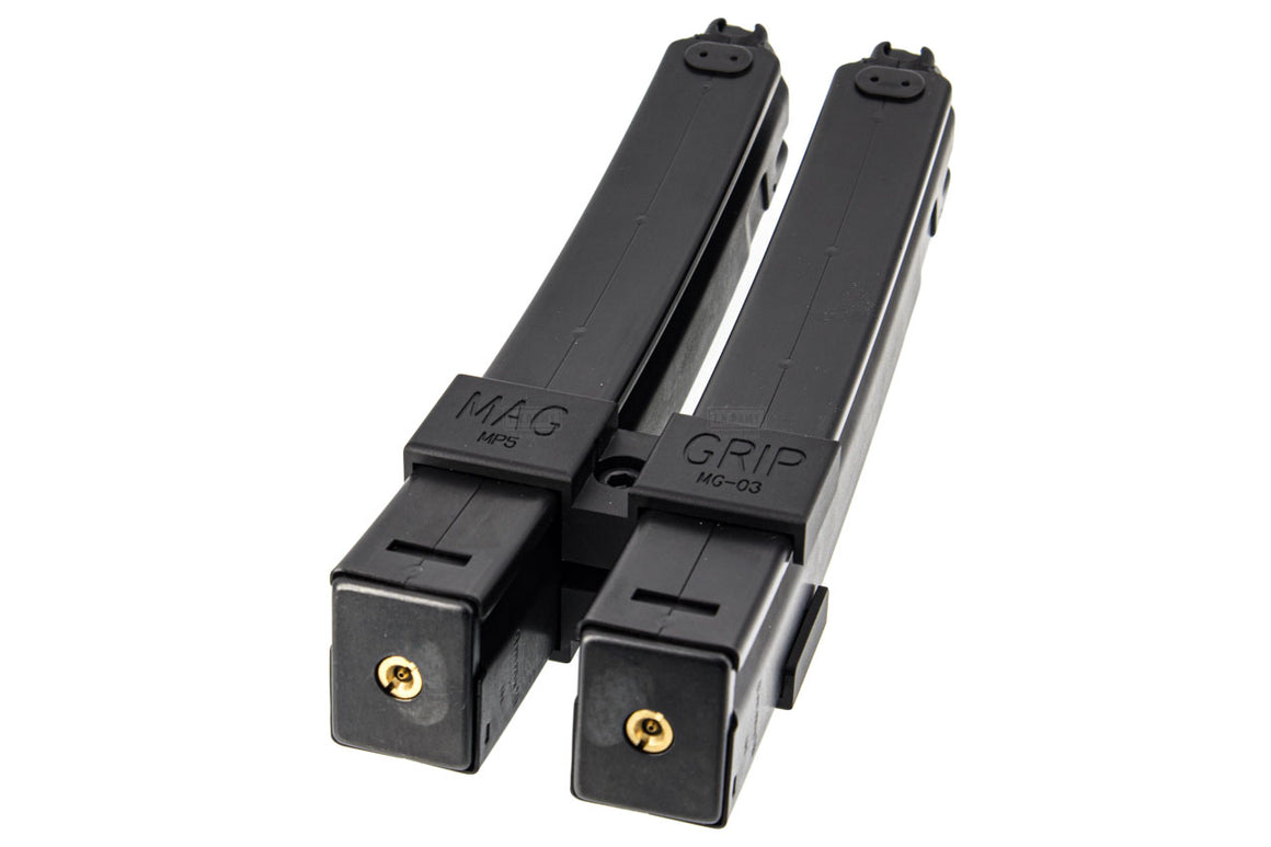 Bow Master Dual Magazine Clamp for UMAREX / VFC / TM MP5 Magazine ( Black )