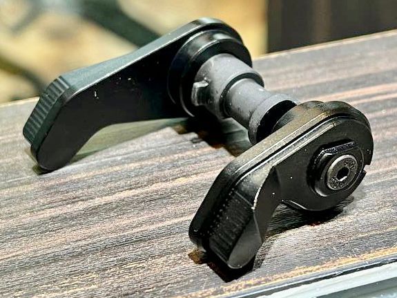 Bow Master CNC Extended Selector Set For Umarex / VFC MP5 GBB Series ( Without 3 Round Burst )