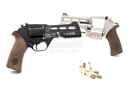 BO Chiappa Rhino 50DS .357 Magnum CO2 Revolver ( Silver )