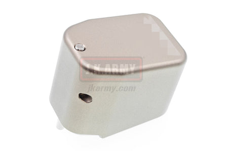 Bomber CNC Aluminum TT Style ( Long ) Magazine Pad Extension for Marui M&P9 GBB Magazine ( Titanium )