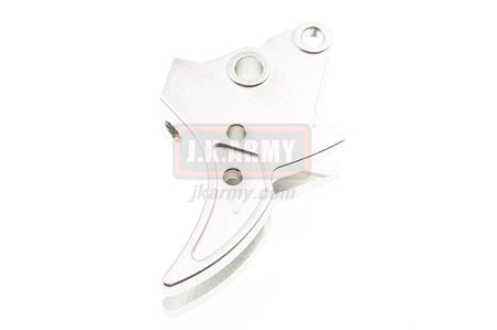 Bomber S-Style (Curved) Adjustable Trigger for Marui Airsoft M&P9 GBB series ( SV )