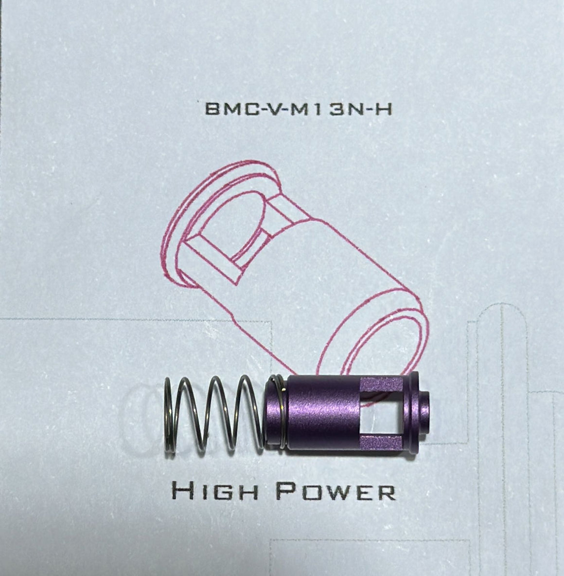 Bow Master Rocket Valve V2 High Muzzle Velocity for UMAREX / VFC MP5 / MP7 GBB ( Ver. 2 )