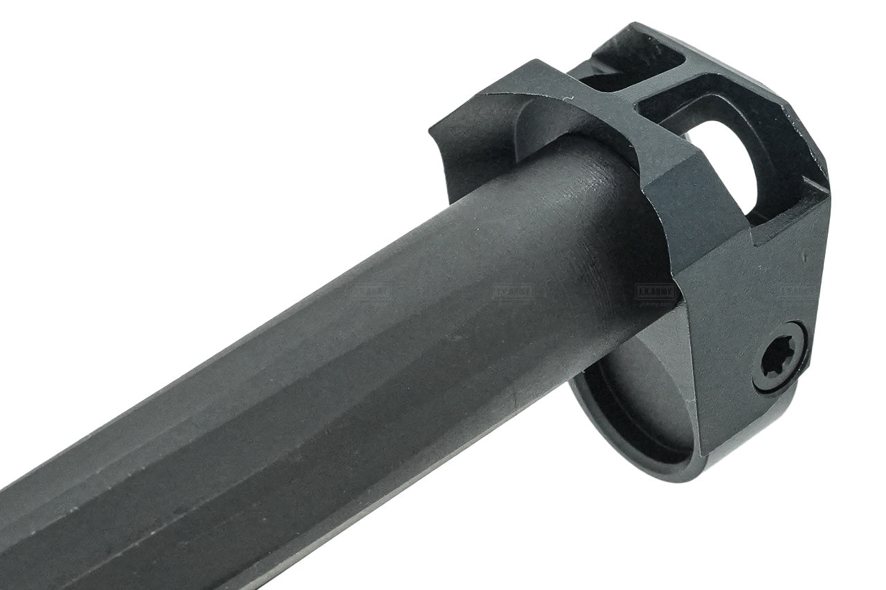 BPW CNC Steel R Style Outer Barrel With Compensator Set For Umarex VFC Glock 17 Gen5 GBBP