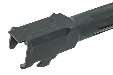 BPW CNC Steel R Style Outer Barrel With Compensator Set For Umarex VFC Glock 17 Gen5 GBBP