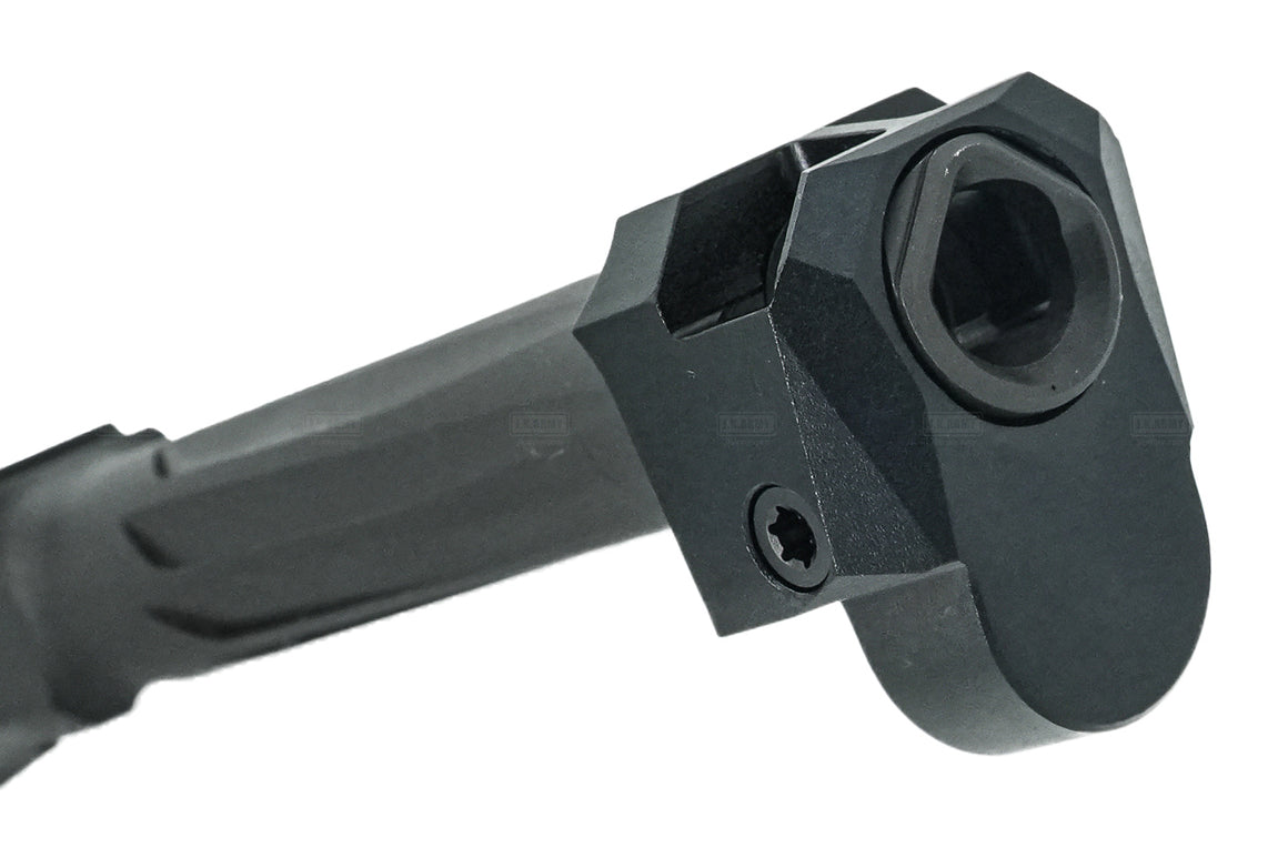 BPW CNC Steel R Style Outer Barrel With Compensator Set For Umarex VFC Glock 17 Gen5 GBBP