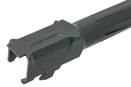 BPW CNC Steel R Style Outer Barrel With Compensator Set For Umarex VFC Glock 45 / 19 GBBP