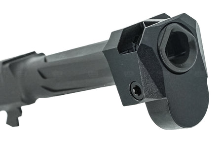 BPW CNC Steel R Style Outer Barrel With Compensator Set For Umarex VFC Glock 45 / 19 GBBP