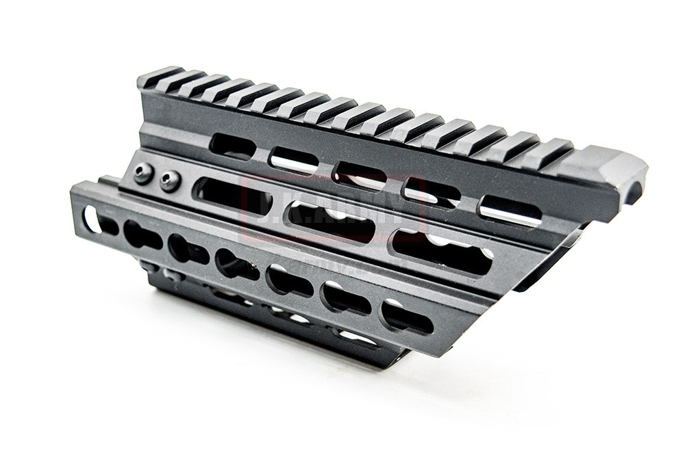 BATTLEAXE CNC Aluminum P90 RAS Handguard ( Keymod ) ( BK )