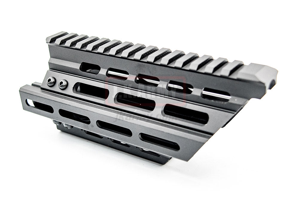 BATTLEAXE CNC Aluminum P90 RAS Handguard ( Keymod + M-LOK ) ( BK )