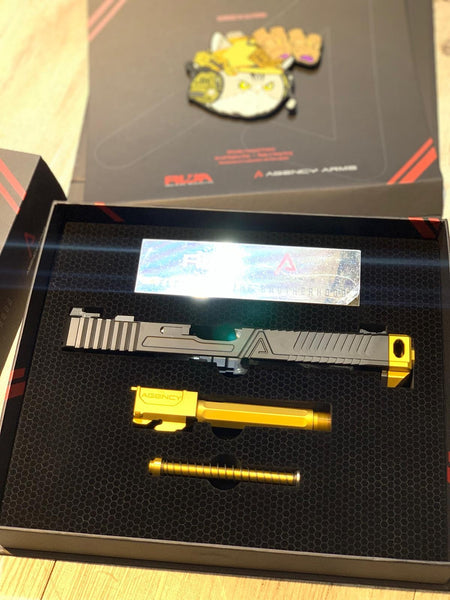 RWA Agency Arms Project NOC ( Full Size Deluxe Stainless Steel Version ) Slide Set for TM Model 17 ( Limited Edition )