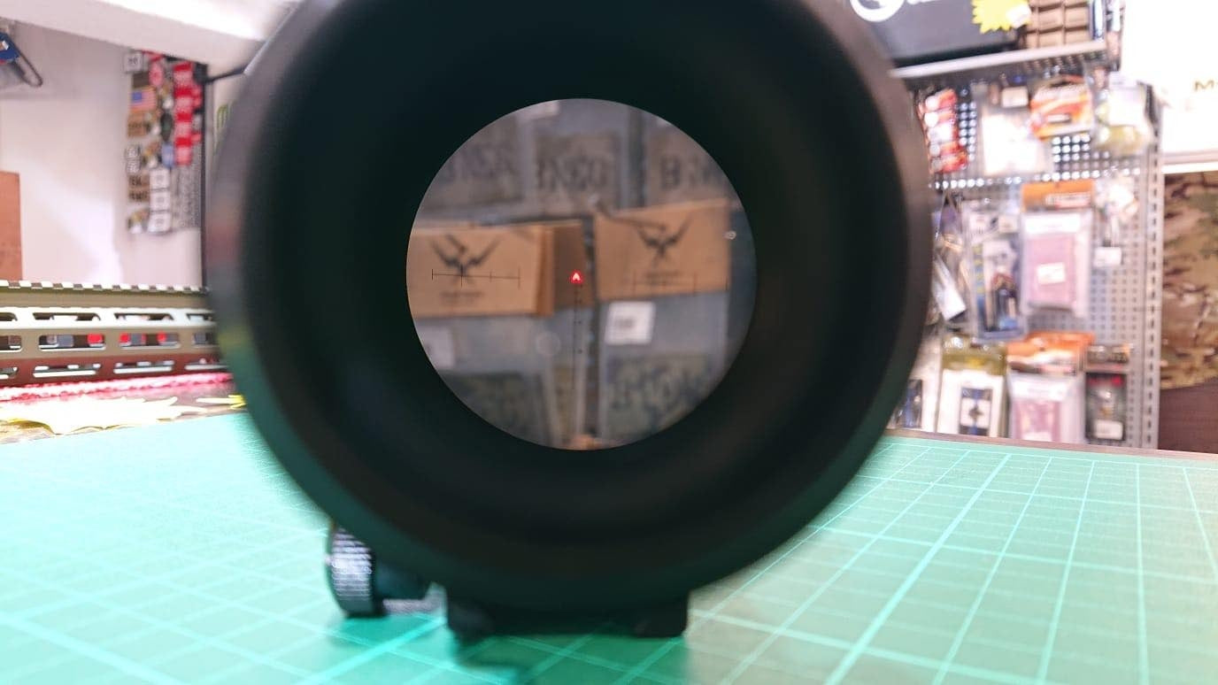 MF TA31 4x Style Airsoft Optic Fiber Scope w/ Killflash ( BK )