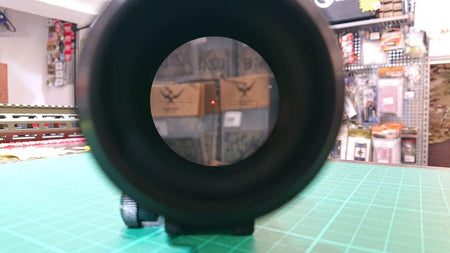 MF TA31 4x Style Airsoft Optic Fiber Scope w/ Killflash ( BK )