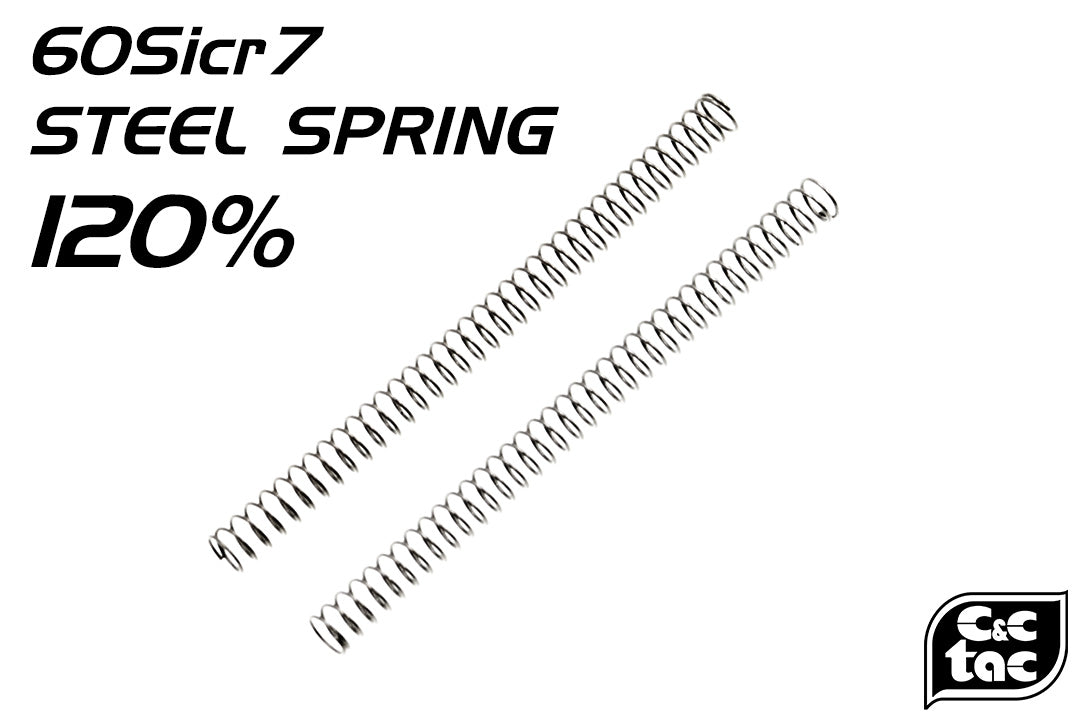 C&C Tac 120% Steel Loading Nozzle Spring For Marui TM / WE G Model / G Series ( 2pcs )