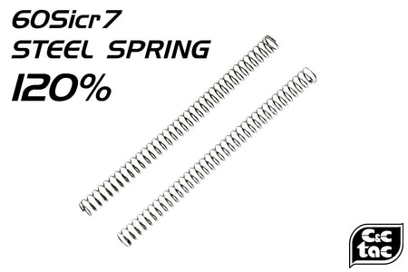 C&C Tac 120% Steel Loading Nozzle Spring For Marui TM / WE G Model / G Series ( 2pcs )