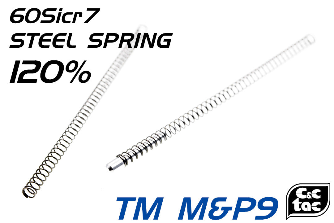 C&C Tac 120% Steel Loading Nozzle Spring Guide Set For TM M&P9 Series