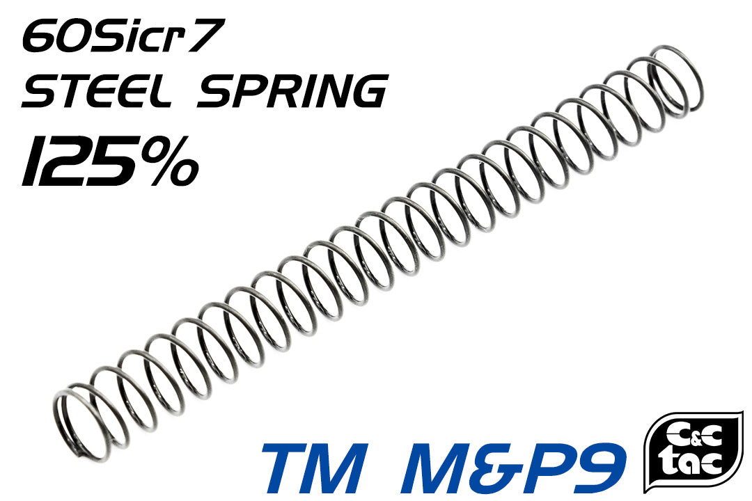 C&C Tac 125% Ultra Recoil Spring For TM G Model / M&P9 Series ( G17 )