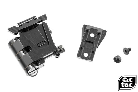 C&C Tac Airsoft Flip Mount For G33 / G32 3x Magnifier ( Glossy Black )