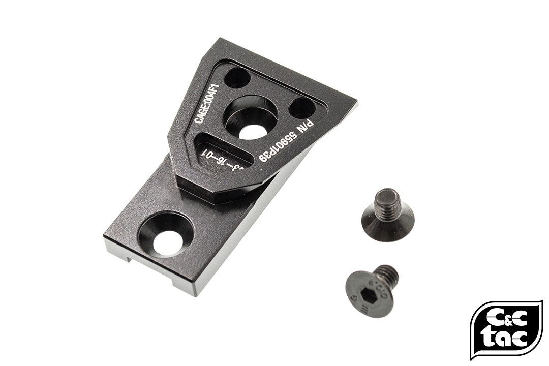 C&C Tac Airsoft Flip Mount For G33 / G32 3x Magnifier ( Glossy Black )