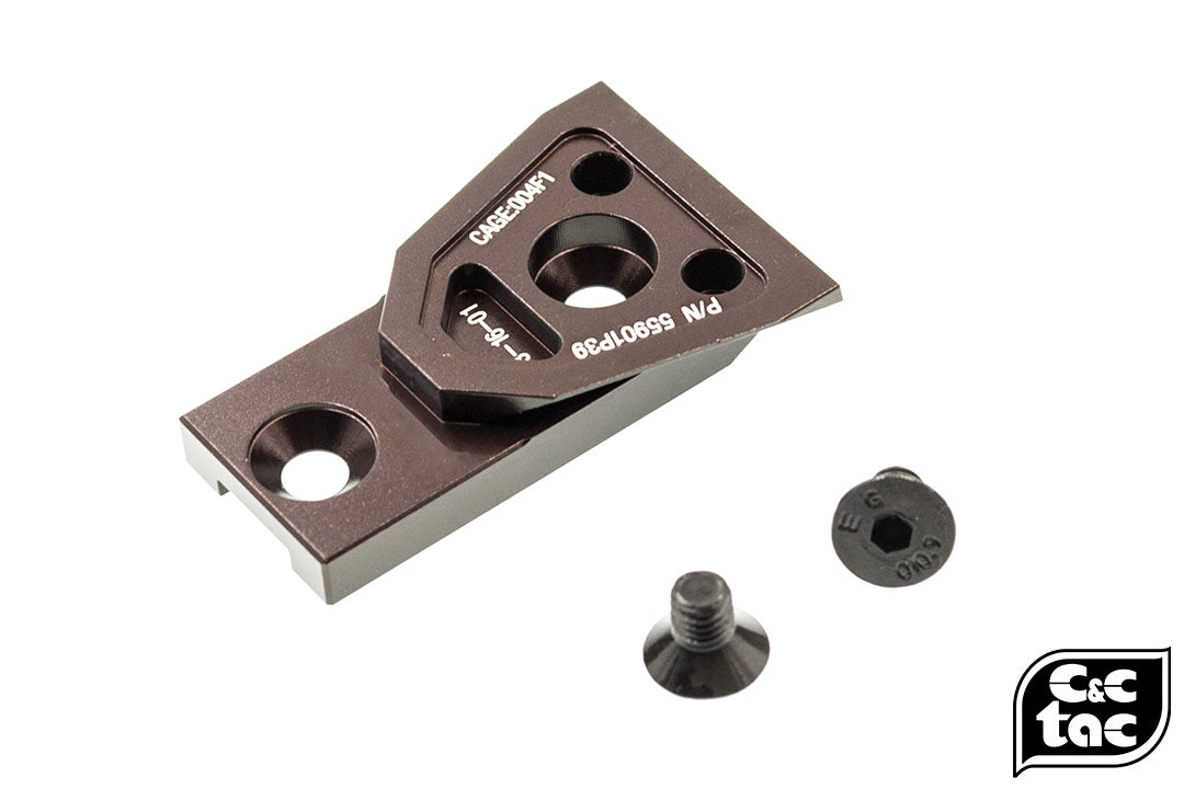 C&C Tac Airsoft Flip Mount For G33 / G32 3x Magnifier ( Glossy Copper Brown )