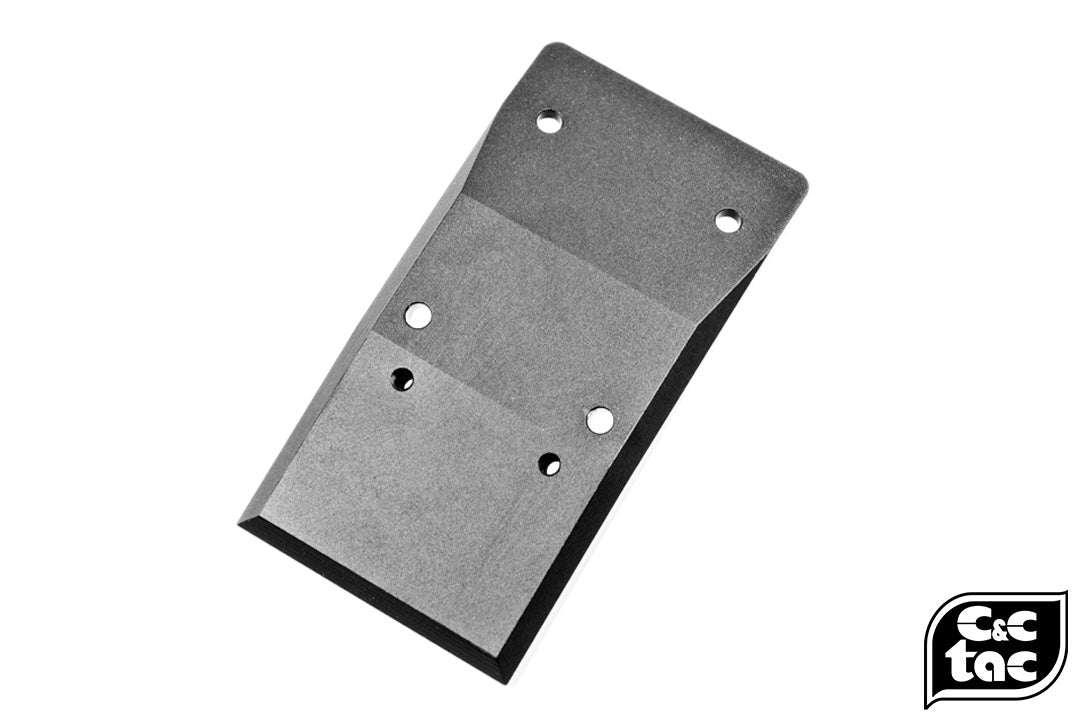 C&C Tac ANVIS Metal Ground Plate for ANVIS Mount ( Black )