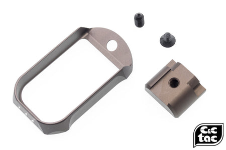 C&C Tac BKL Style CNC Aluminum Magwell for UMAREX GLOCK / TM G Series ( G Model ) ( DDC - Desert Dirt Color )