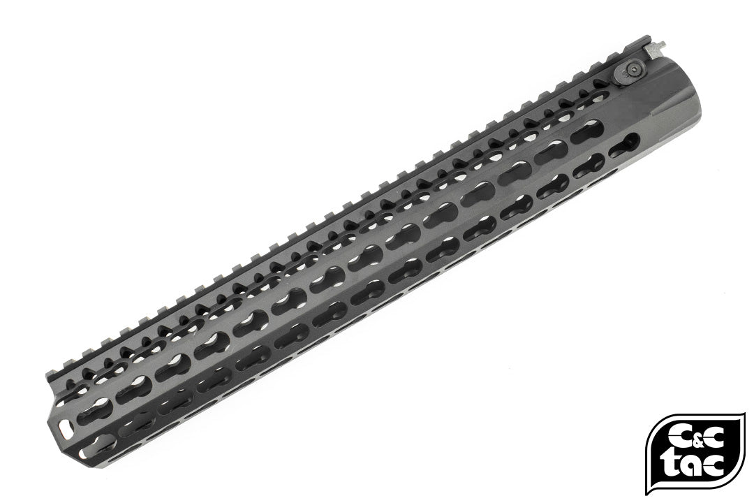 C&C Tac Bravo Style KMR 13 Rail Keymod For AEG / MWS / GBB Airsoft Ver. ( Black )