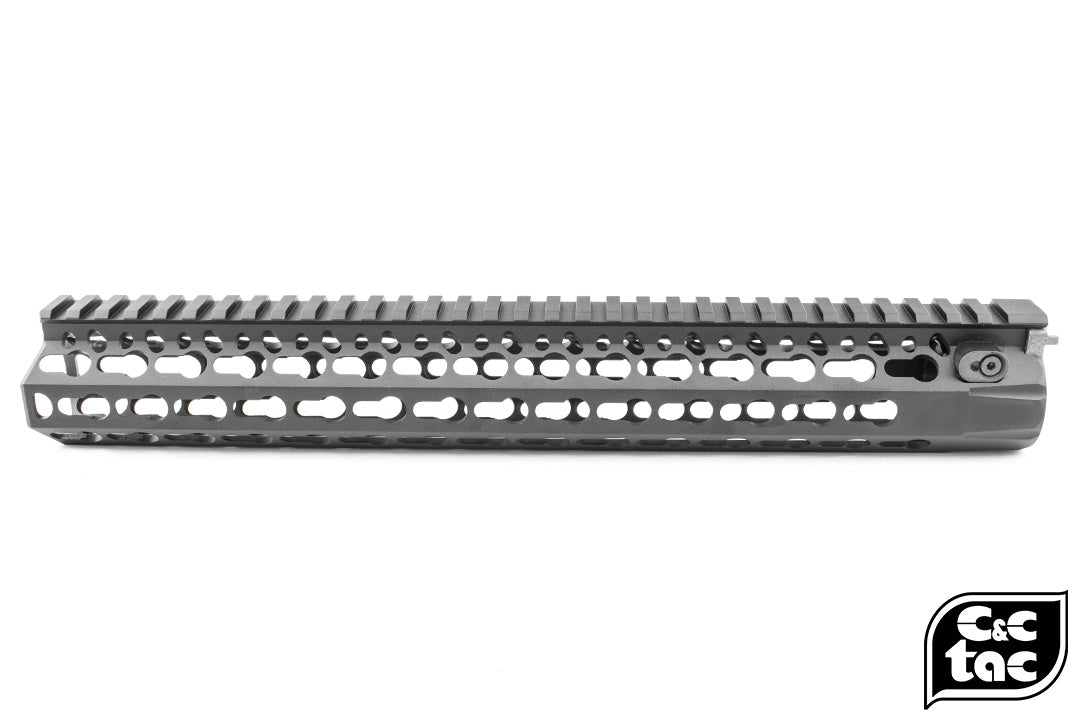 C&C Tac Bravo Style KMR 13 Rail Keymod For AEG / MWS / GBB Airsoft Ver. ( Black )