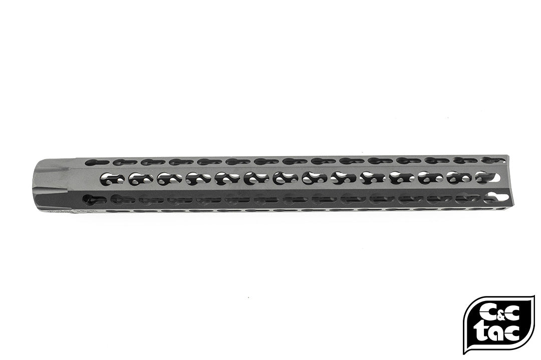 C&C Tac Bravo Style KMR 13 Rail Keymod For AEG / MWS / GBB Airsoft Ver. ( Black )
