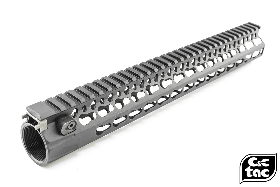 C&C Tac Bravo Style KMR 13 Rail Keymod For AEG / MWS / GBB Airsoft Ver. ( Black )