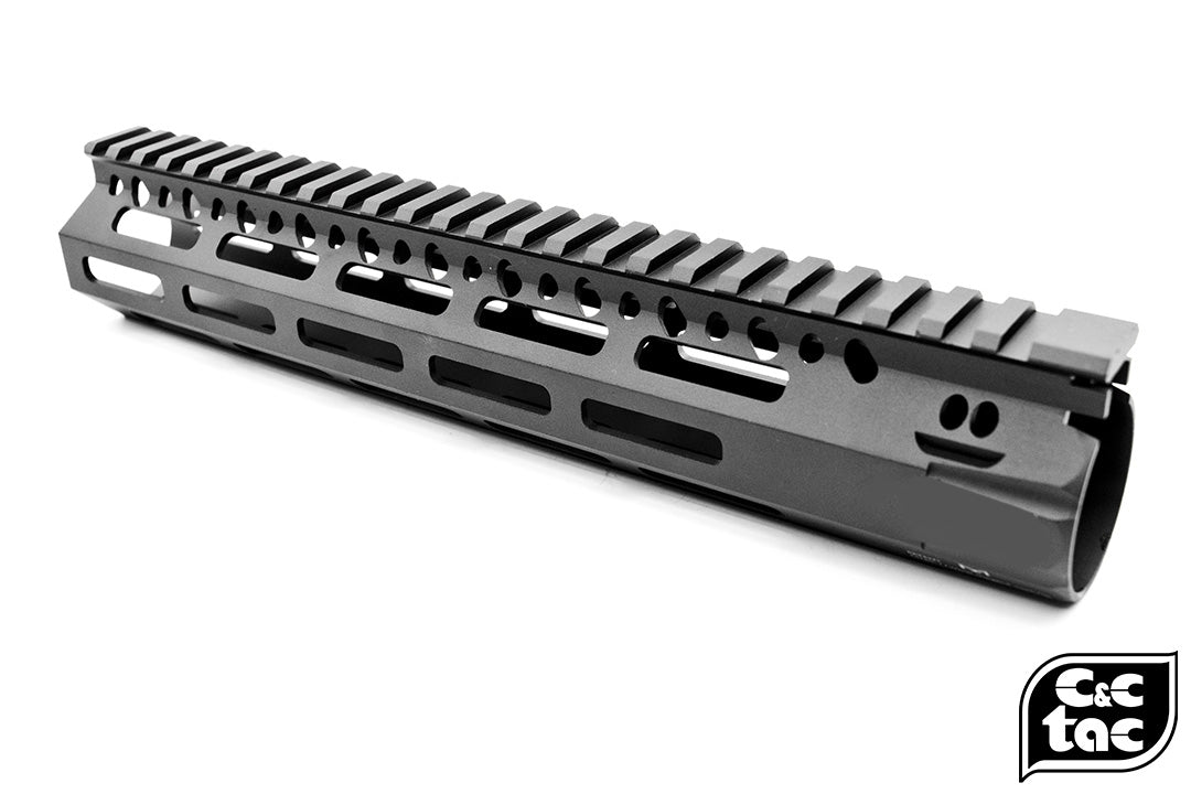 C&C Tac MCMR 10 Style Rail M-LOK Airsoft Ver. ( Black )