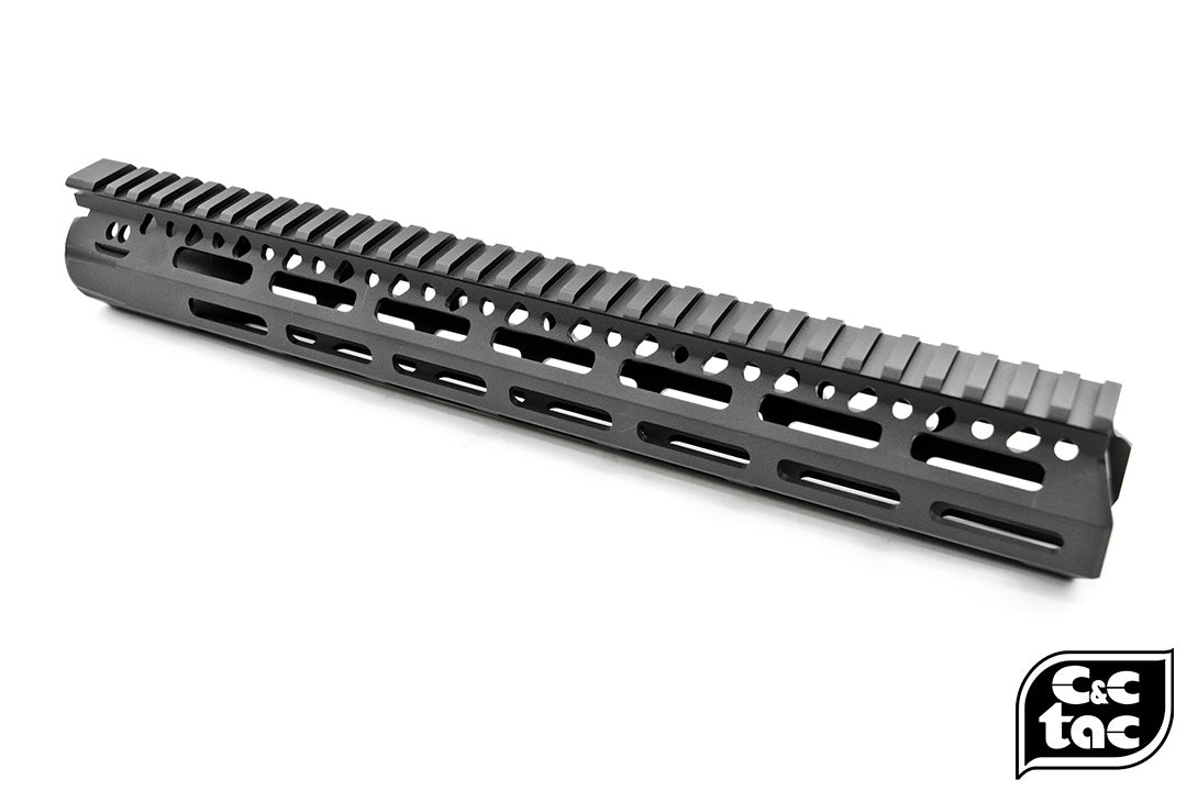 C&C Tac MCMR 13 Style Rail M-LOK Airsoft Ver. ( Black )