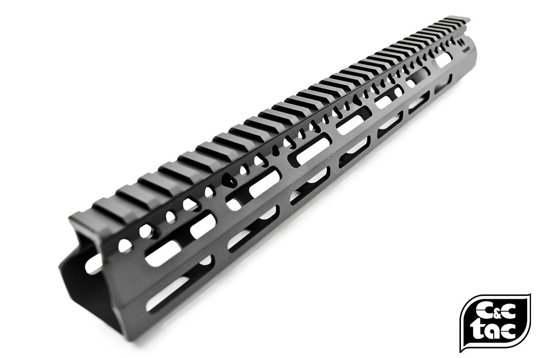 C&C Tac MCMR 13 Style Rail M-LOK Airsoft Ver. ( Black )