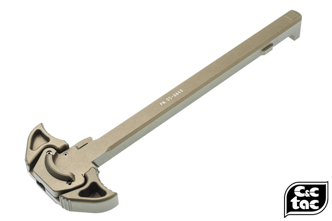 C&C Tac MK16 ACH Style Airsoft Charging Handle for PTW / WE ( DDC / BK )-Black